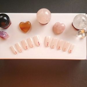 Short/Medium Length Square Press On Nails